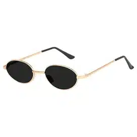 Retro Oval UV Protection Sunglasses for Men & Women