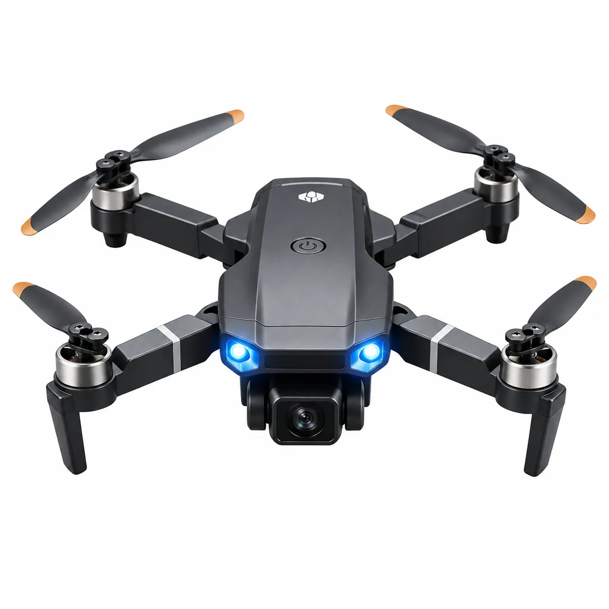 Mini Foldable RC Drone with LED Lights & Camera