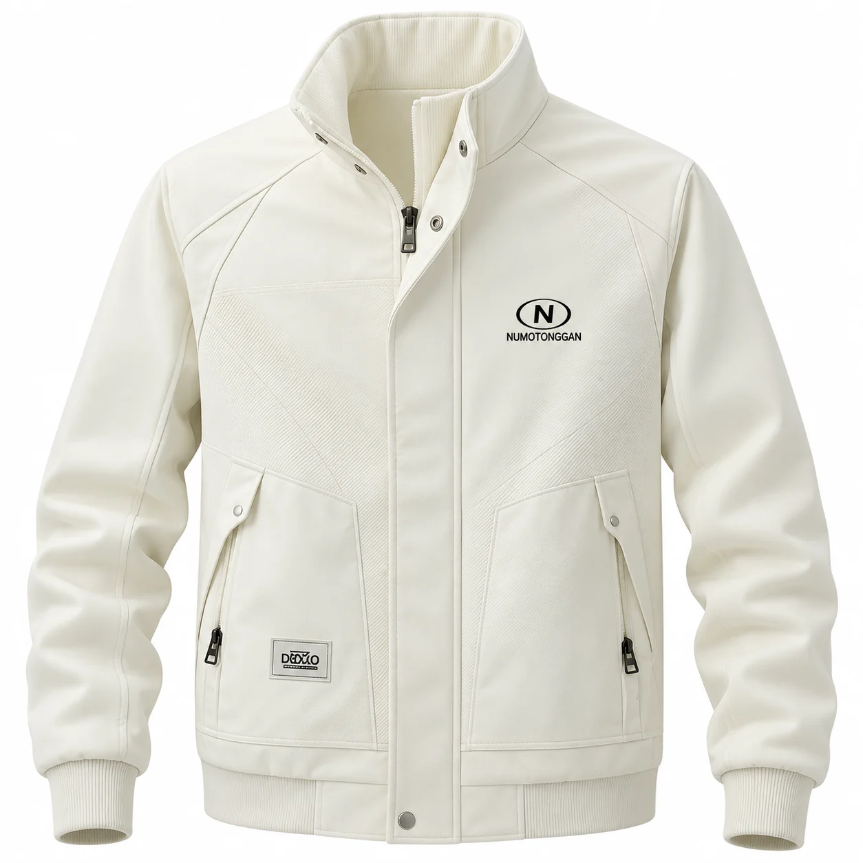 Men’s White Premium Utility Jacket