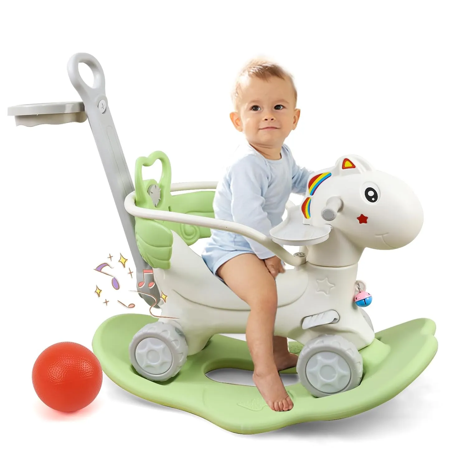 Unicorn Ride-On Rocker
