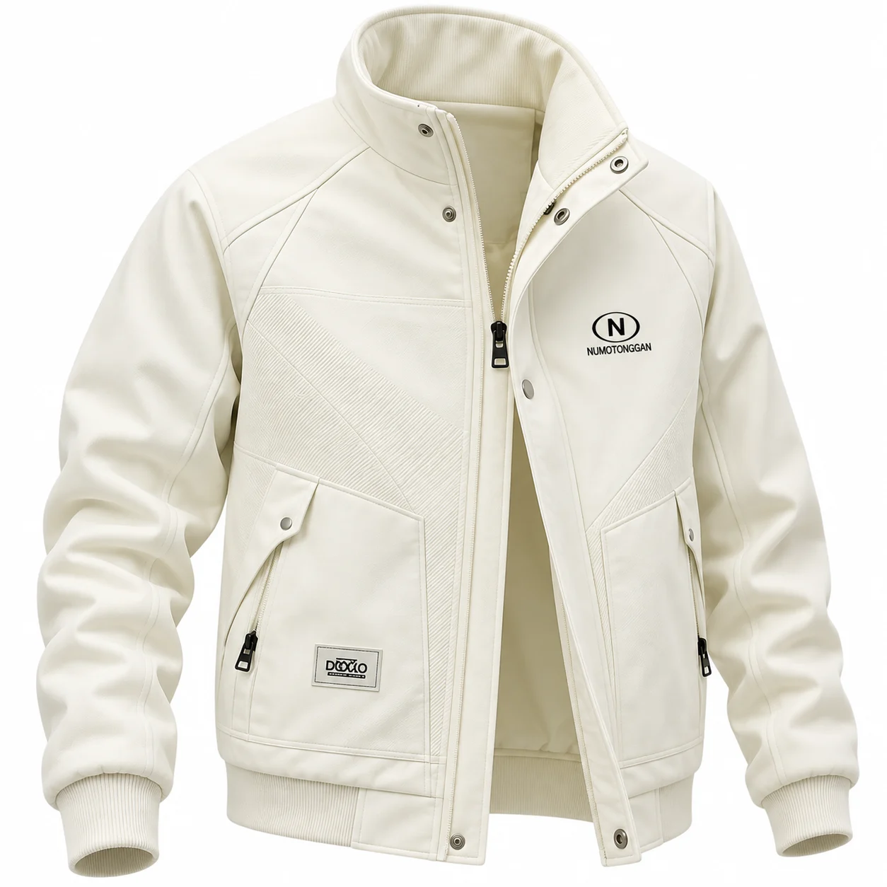 Men’s White Premium Utility Jacket